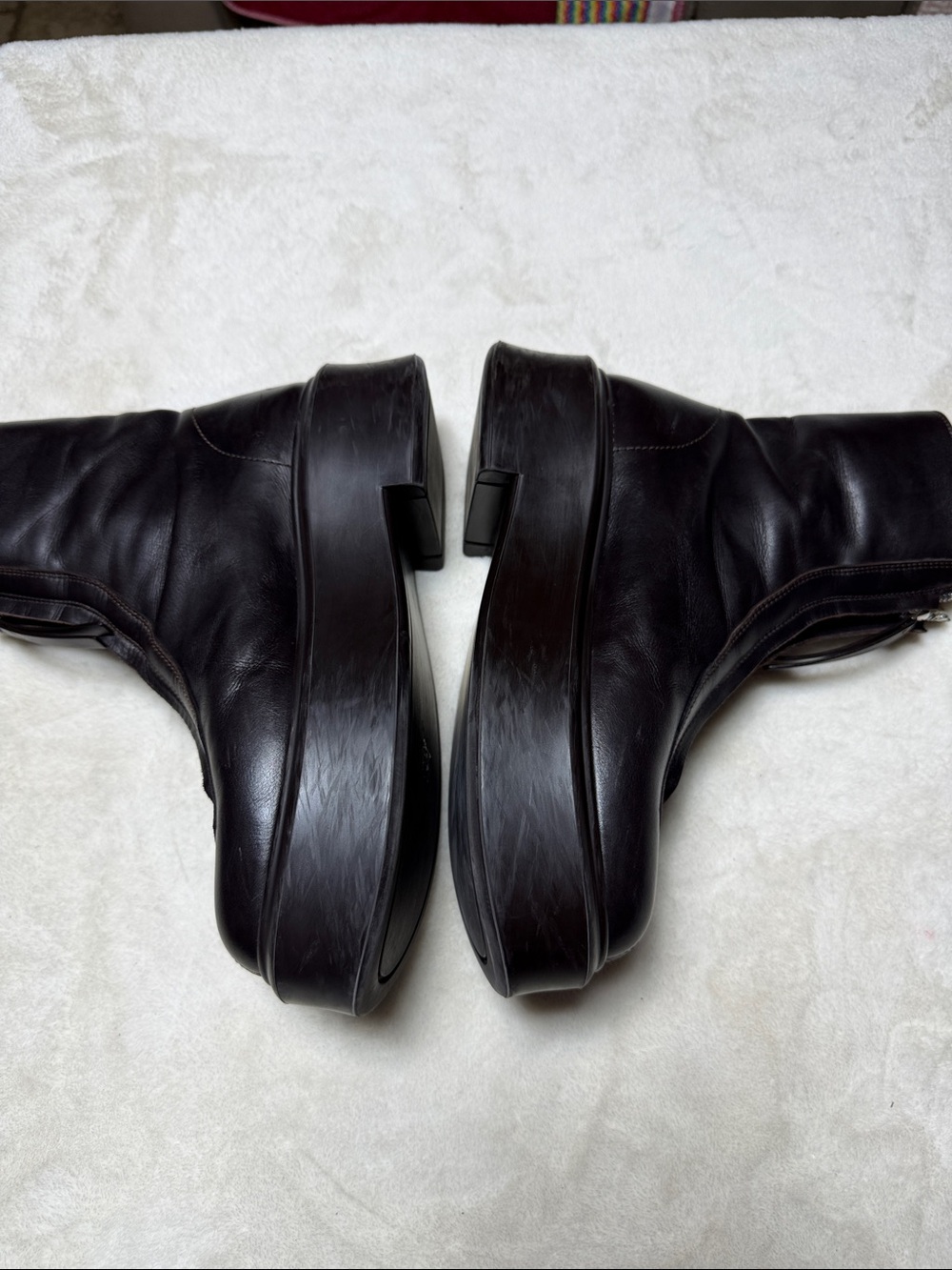 The Row Zipped Booties Size 38 1/2 In Great Pre-Loved shape 👢 - Picture 15 of 15